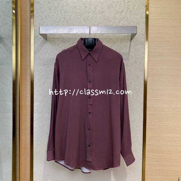 발렌시아가 25 한정판 긴팔 셔츠 A11486