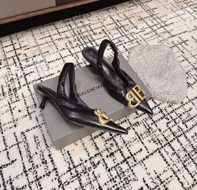 발렌시아가 25 한정판 4.5cm 여성 하이힐 B4219