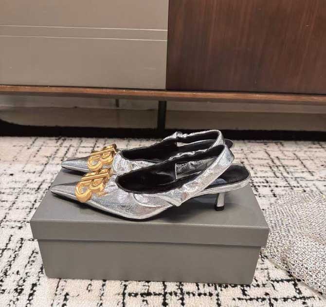 발렌시아가 25 한정판 4.5cm 여성 하이힐 B4220