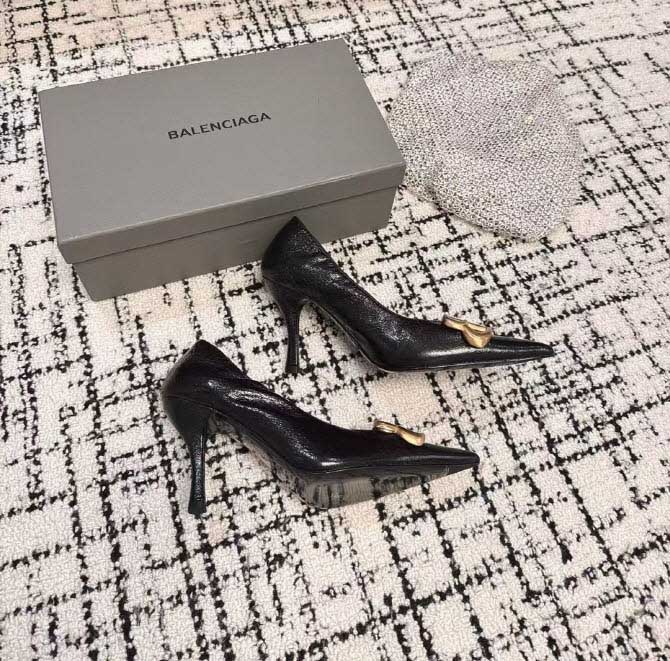 발렌시아가 25 한정판 8.5cm 여성 하이힐 B4222