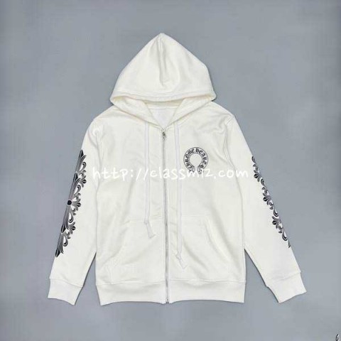 크롬하츠 25 한정판 남여공용 긴팔 후드 자켓 A11550