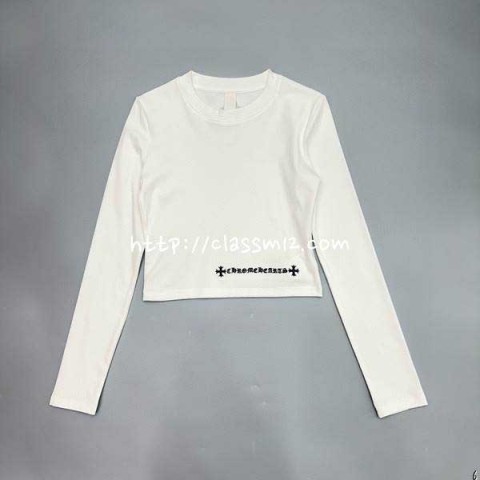 크롬하츠 25 한정판 여성 긴팔 티셔츠 A11556