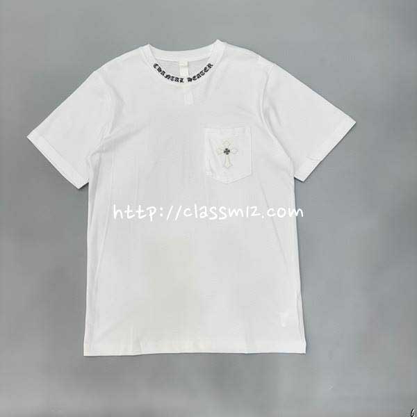 크롬하츠 25 한정판 남여공용 반팔 티셔츠 A11558