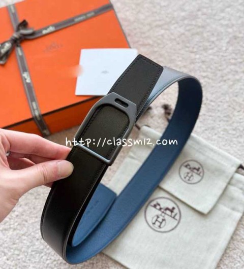에르메스 25 한정판 3.8cm 벨트 F895