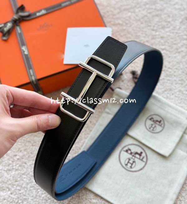 에르메스 25 한정판 3.8cm 벨트 F896
