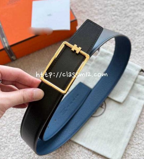 에르메스 25 한정판 3.8cm 벨트 F897