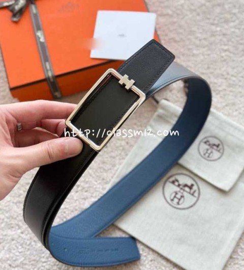 에르메스 25 한정판 3.8cm 벨트 F898
