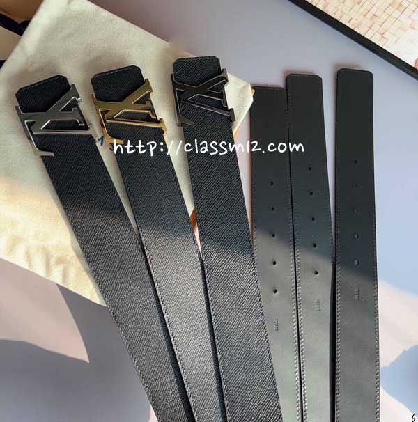 루이비통 25 한정판 4.0cm 벨트 F899