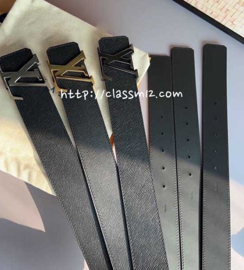 루이비통 25 한정판 4.0cm 벨트 F899