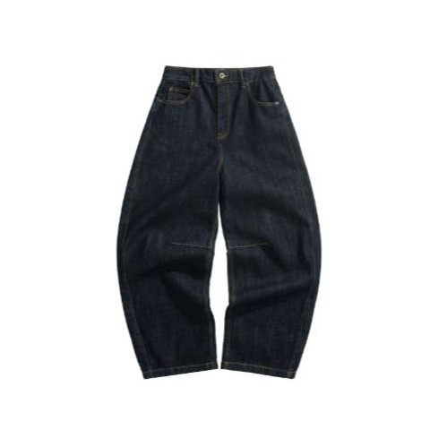 로에베 25 한정판 아나그램 배럴 배기 데님 팬츠 A11565