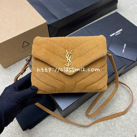 입생로랑 25 한정판 392255 소가죽 카프스킨 크로스백 가방 C4865