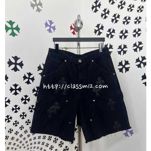 크롬하츠 25 한정판 청바지 반바지 A11616