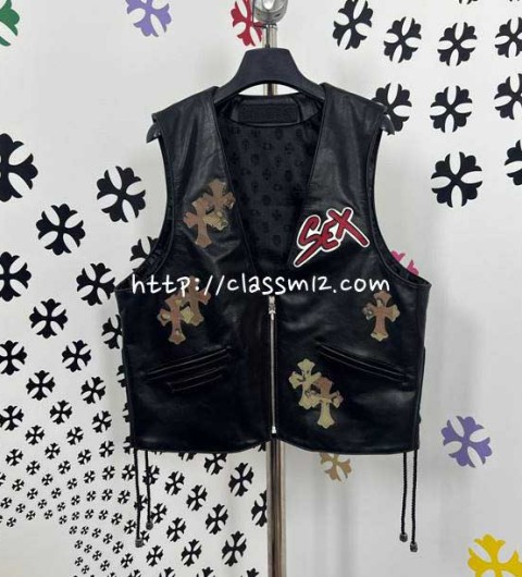 크롬하츠 25 한정판 민소매 조끼 자켓 A11647
