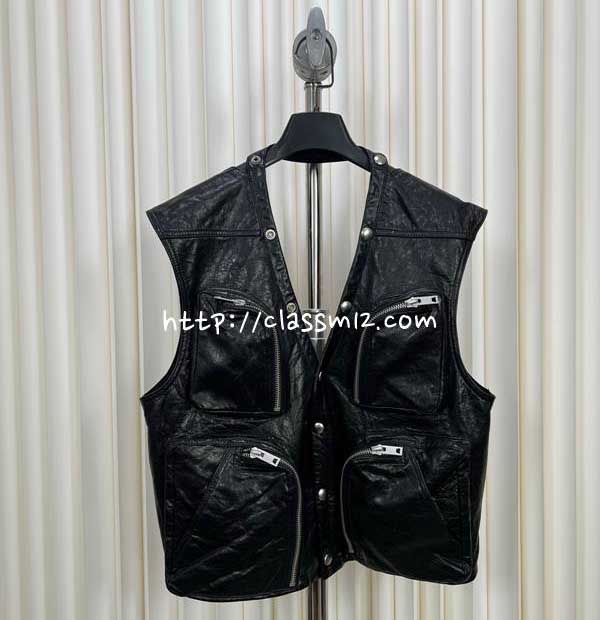 릭오웬스 25 한정판 민소매 조끼 자켓 A11654