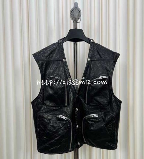 릭오웬스 25 한정판 민소매 조끼 자켓 A11654