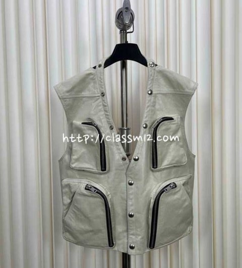 릭오웬스 25 한정판 민소매 조끼 자켓 A11655