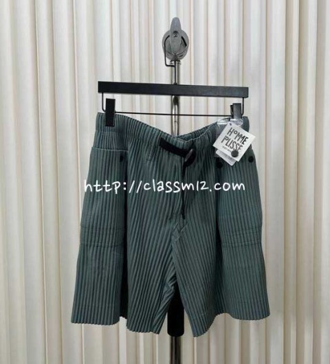 이세야 미야케 25 한정판 HOMME PLISSE 반바지 A11691