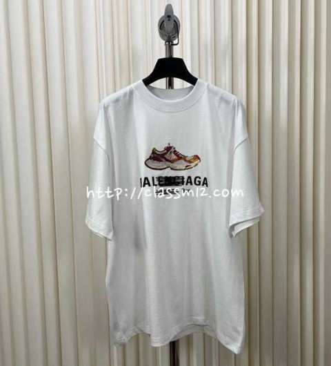 발렌시아가 25 한정판 반팔 티셔츠 A11704