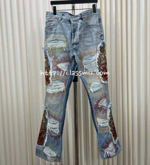Who Decides War 25 한정판 청바지 긴바지 A11739