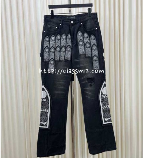 Who Decides War 25 한정판 청바지 긴바지 A11742