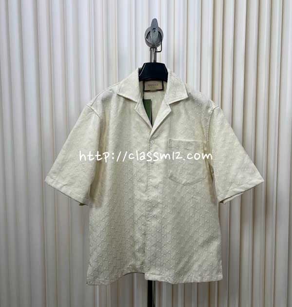 구찌 25 한정판 반팔 셔츠 A11753