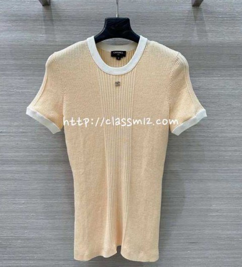 샤넬 25 한정판 여성 반팔 티셔츠 A11773