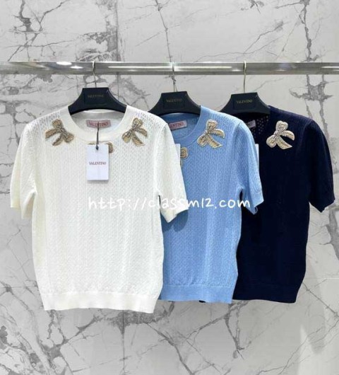 발렌티노 25 한정판 여성 반팔 티셔츠 A11778