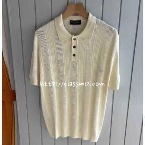 로로피아나 25 한정판 반팔 티셔츠 A11794