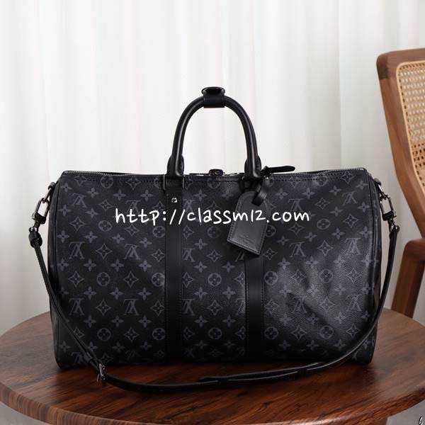 [정품직조원단]루이비통 25 한정판 Keepall 45 M40569 여행 가방 C4968