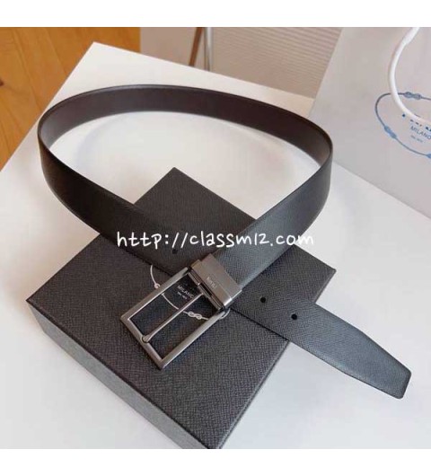 프라다 25 한정판 3.5cm 양면 벨트 F932