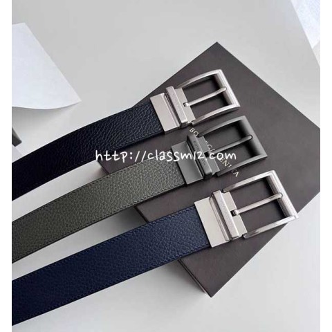 보테가베네타 25 한정판 3.5cm 소가죽 카프스킨 벨트 F941