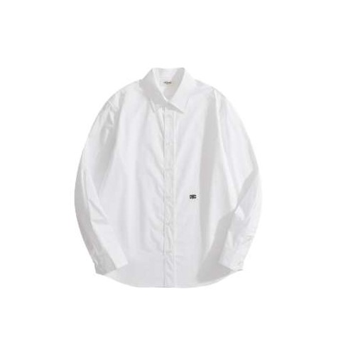 셀린느 25 한정판 트리옴페 로고 자수 셔츠 A11841