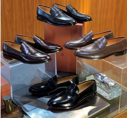 로로피아나 Loro Piana 25 한정판 Sergio 로퍼 B4304