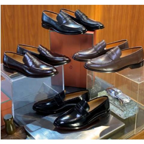 로로피아나 Loro Piana 25 한정판 Sergio 로퍼 B4304