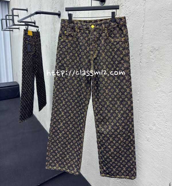 루이비통 25 한정판 청바지 긴바지 A11858