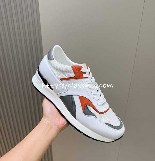 TODS 25 한정판 소가죽 카프스킨 운동화 B4341