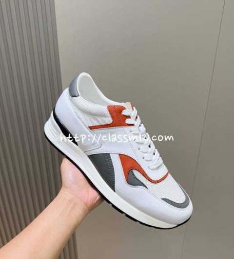 TODS 25 한정판 소가죽 카프스킨 운동화 B4341