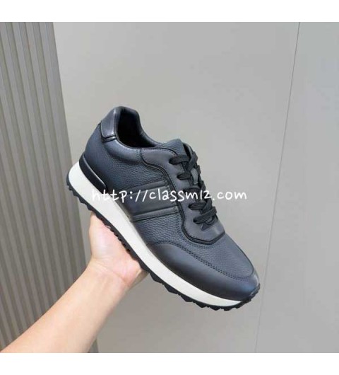 TODS 25 한정판 소가죽 카프스킨 운동화 B4343