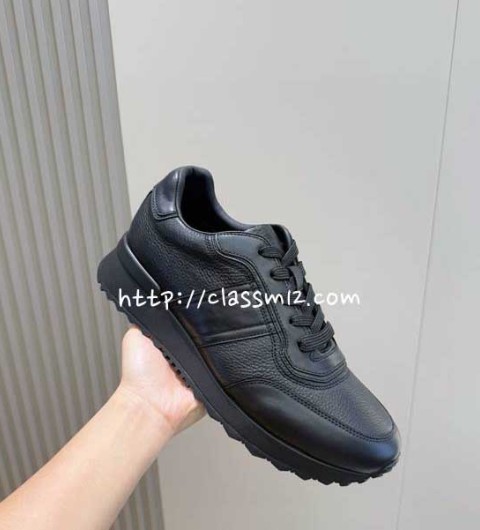 TODS 25 한정판 소가죽 카프스킨 운동화 B4344