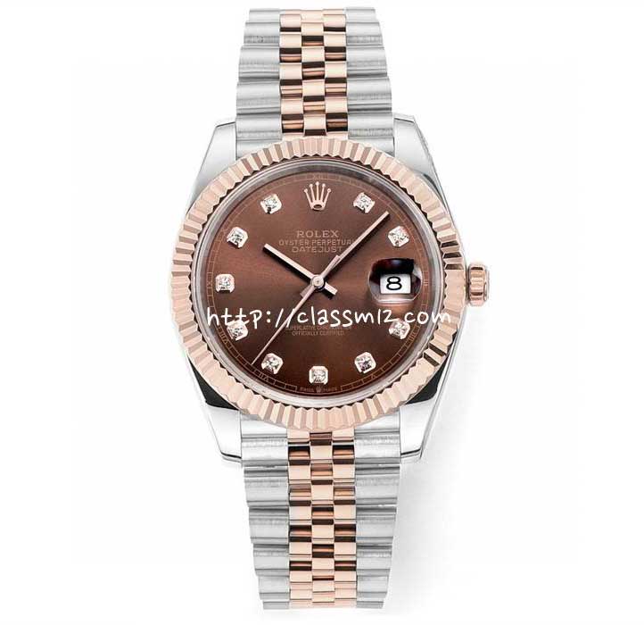 롤렉스 25 한정판 41mm 데이저스트 오토매틱 시계 W165