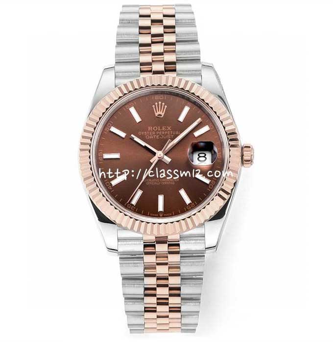 롤렉스 25 한정판 41mm 데이저스트 오토매틱 시계 W167