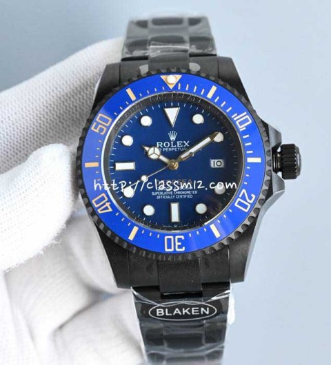 롤렉스 25 한정판 44mm 서브마리너 오토매틱 시계 W175