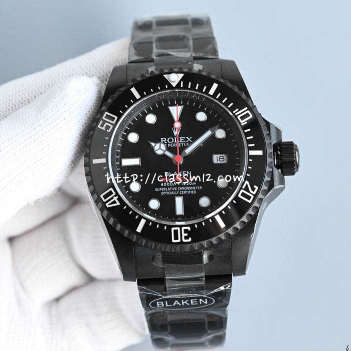 롤렉스 25 한정판 44mm 서브마리너 오토매틱 시계 W176