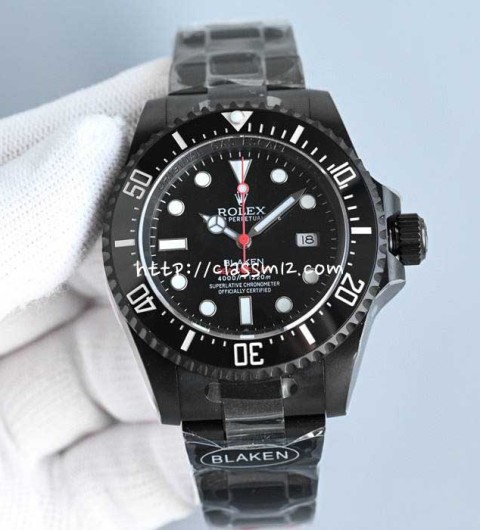 롤렉스 25 한정판 44mm 서브마리너 오토매틱 시계 W176