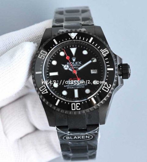 롤렉스 25 한정판 44mm 서브마리너 오토매틱 시계 W177