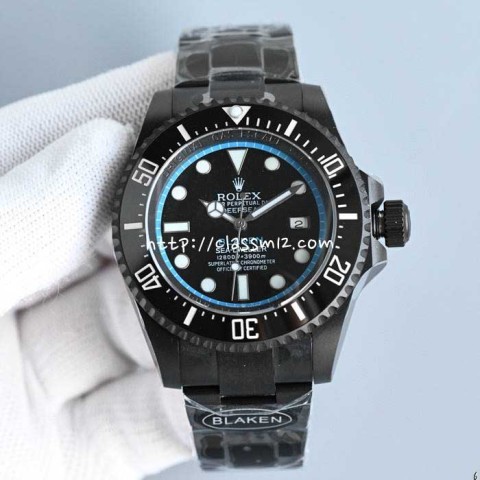 롤렉스 25 한정판 44mm 서브마리너 오토매틱 시계 W178