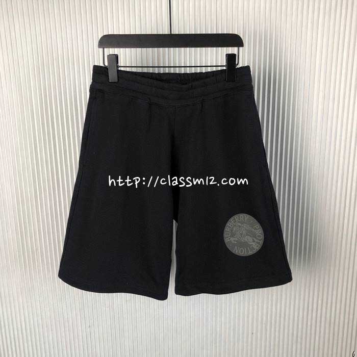 버버리 25 한정판 남여공용 반바지 A11873