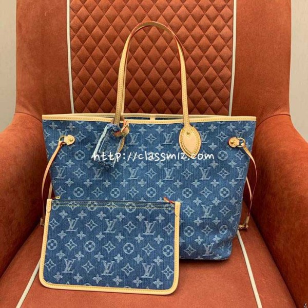 [정품직조원단] 루이비통 25 한정판 neverfull M13192 크로스백 가방 C5091