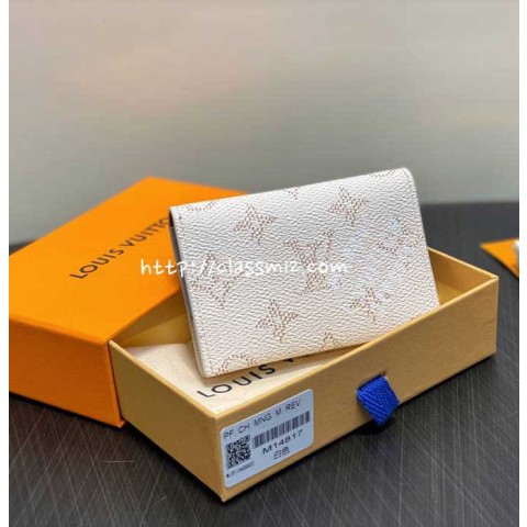 루이비통 25 한정판 M14817 SLIM 카드 지갑 E778