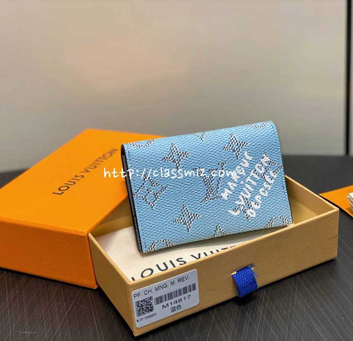 루이비통 25 한정판 M14817 SLIM 카드 지갑 E784